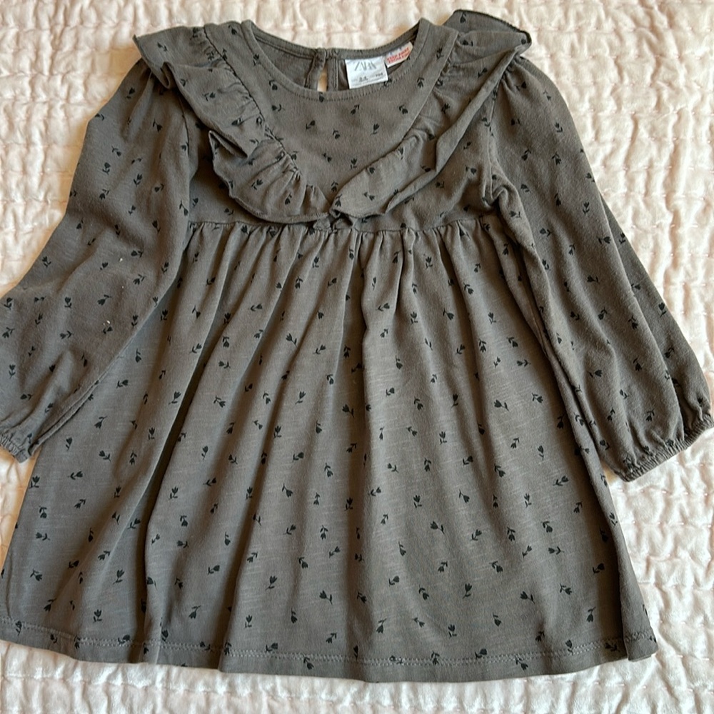 ZARA- Cute dress for girls size 3-4 years 104 cm.
